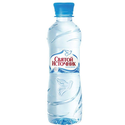 Вода питьевая природная негазированная Святой Источник, 0.5 л