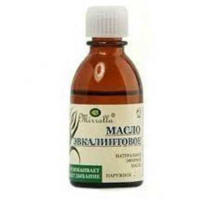 Масло эвкалипт эфирное Мирролла, 25 мл
