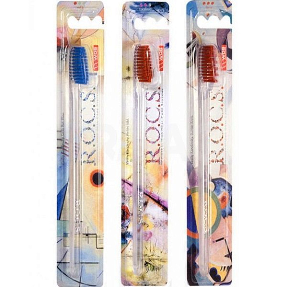 Зубная щетка R.O.C.S. Классическая средней жесткости