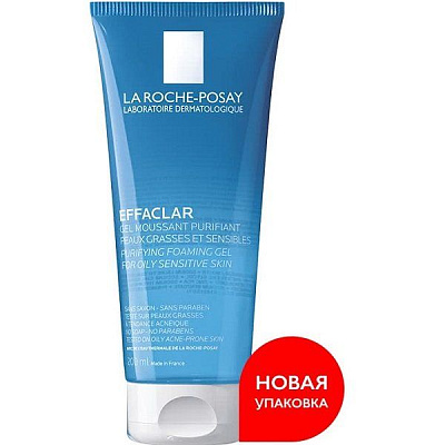 Очищающий гель для жирной и проблемной кожи La Roche Posay Effaclar, 200 мл
