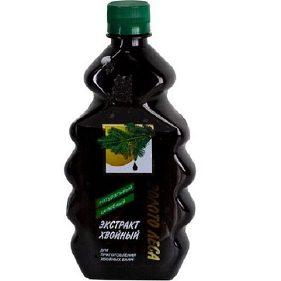Натуральный хвойный экстракт для приготовления хвойных ванн, 500 мл
