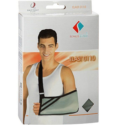 Медицинская поддерживающая повязка Tonus Elast для фиксации руки 0110 размер 1
