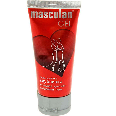 Интимный гель-смазка Masculan со вкусом клубники, 50 мл