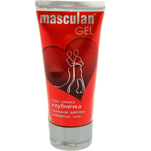 Интимный гель-смазка Masculan со вкусом клубники, 50 мл