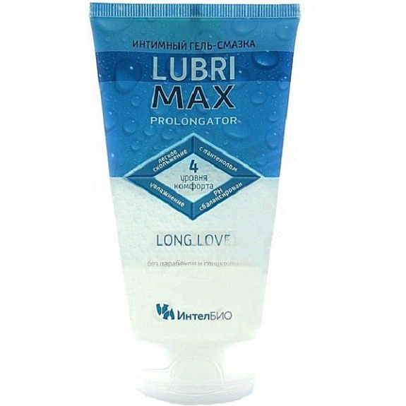 Интимный гель-смазка Lubrimax Prolongator, 75 мл