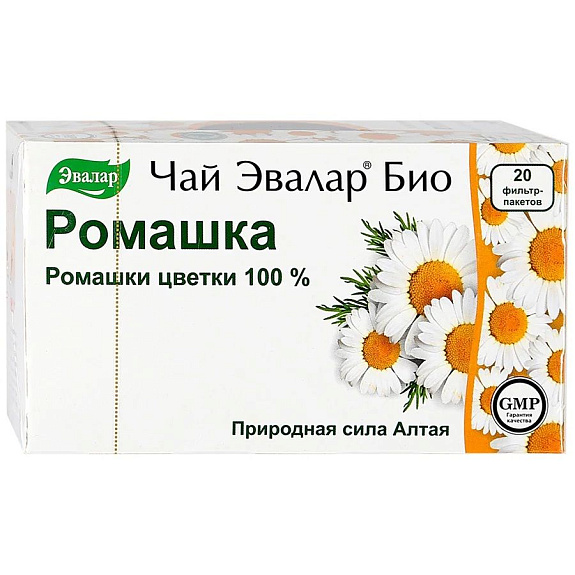 Чай Эвалар Био Ромашка 1,2 г, 20 шт