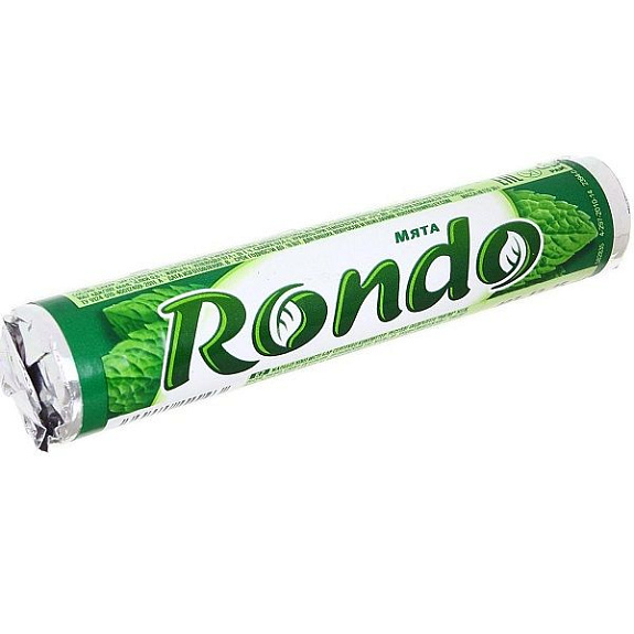 Освежающие конфеты Рондо со вкусом мяты, 30 г