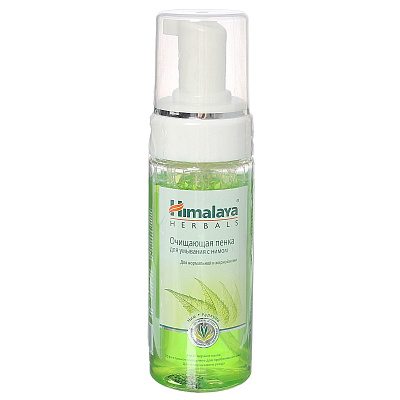 Очищающая пенка для умывания с нимом для нормальной и жирной кожи Himalaya Herbals, 150 мл