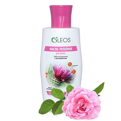 Репейное масло с эфирным маслом розы Oleos, 125 мл