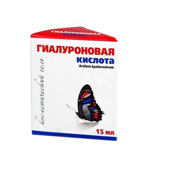 Гиалуроновая кислота, гель косметический, 15 мл.