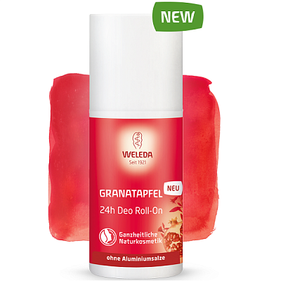 Дезодорант Weleda гранатовый 24 часа Roll-on, 50 мл