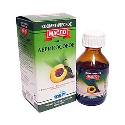 Масло абрикосовое Аспера, 30 мл