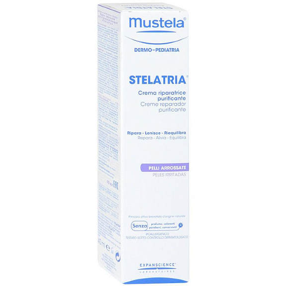Крем-эмульсия восстанавливающая stelatria Mustela, 40 мл