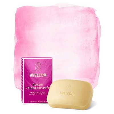 Мыло растительное rosen Weleda, 100 г