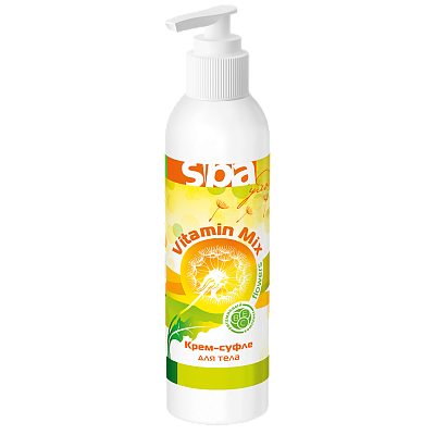 Крем-суфле для тела Flowers Vitamin Mix Арт Лайф, 200 мл