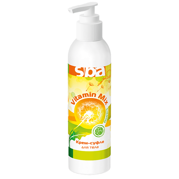 Крем-суфле для тела Flowers Vitamin Mix Арт Лайф, 200 мл