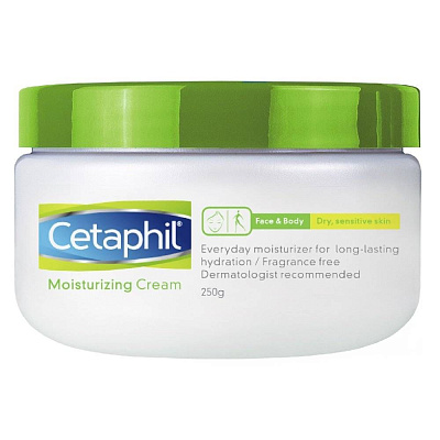 Увлажняющий крем для лица и тела Cetaphil, 250 мл
