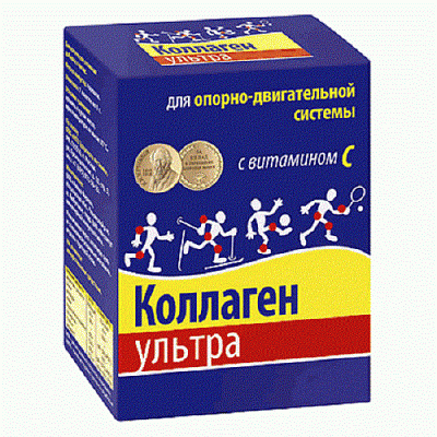 Коллаген Ультра с витамином С для опорно-двигательной системы 8 г, 7 шт