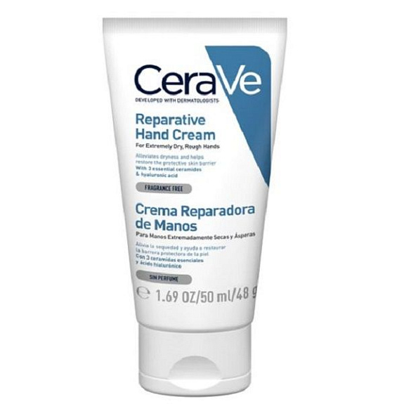 Восстанавливающий крем для очень сухой кожи рук CeraVe Reparative Hand Cream, 50 мл