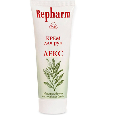 Крем для рук с маслом чайного дерева Лекс Repharm, 70 г