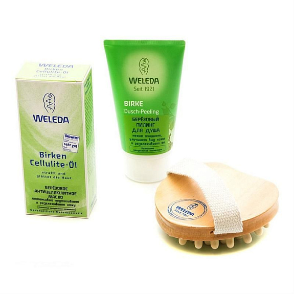 Набор антицеллюлитный идеальная пара Weleda, 1 упаковка