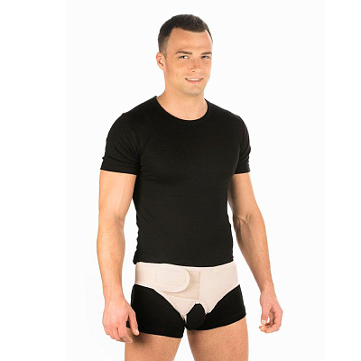 Бандаж грыжевой паховый двусторонний Тривес, размер 4 (M)