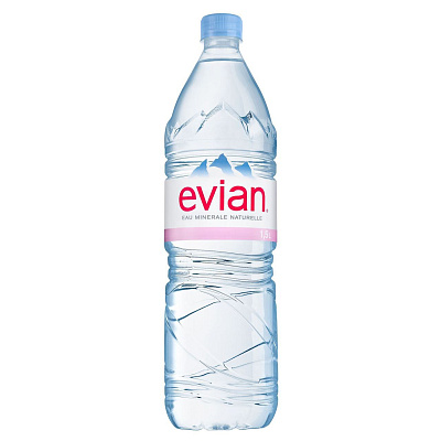 Минеральная вода негазированная Evian, 1,5 л