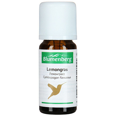 Эфирное масло лемонграсс Blumenberg, 10 мл