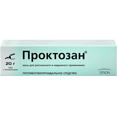 Мазь для ректального и наружного применения Проктозан, 20 г