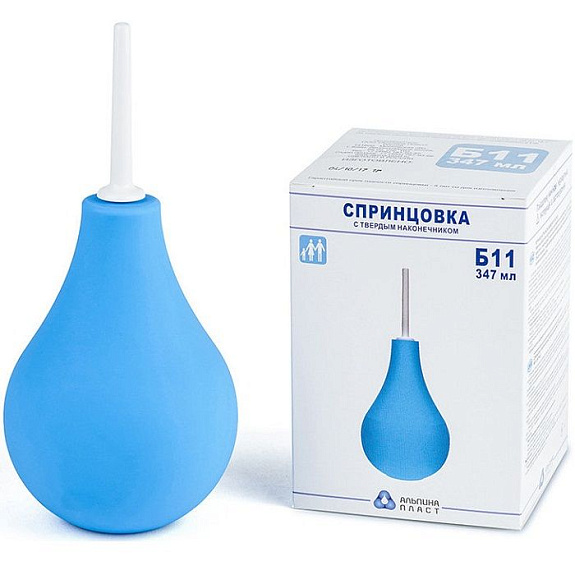 Спринцовка Б11 с твердым наконечником, 347 мл