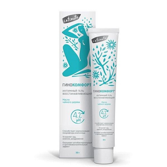 Интимный восстанавливающий гель Гинокомфорт, 50 г.