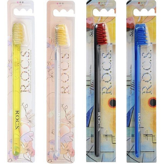 Зубная щетка R.O.C.S. Модельная мягкая