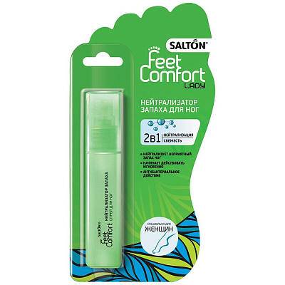 Нейтрализатор запаха Feet Comfort Lady для ног Salton, 40 мл