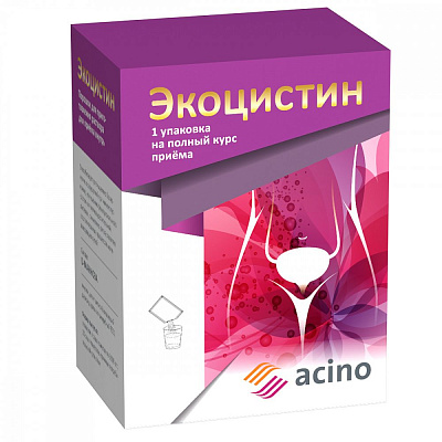Экоцистин для здоровья мочевыделительной системы, 20 саше