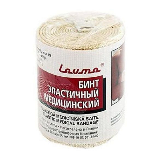 Бинт медицинский эластичный 12 х 150 см Lauma Medical, 1 шт