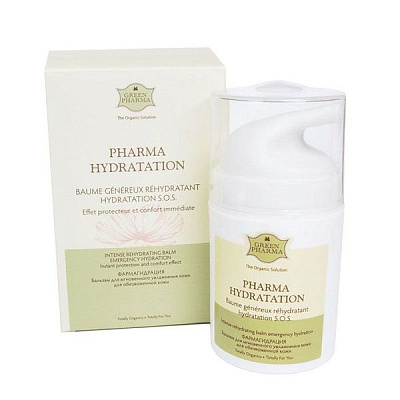 Бальзам для обезвоженной кожи "Pharma Hydratation" Green Pharma , 50 мл.