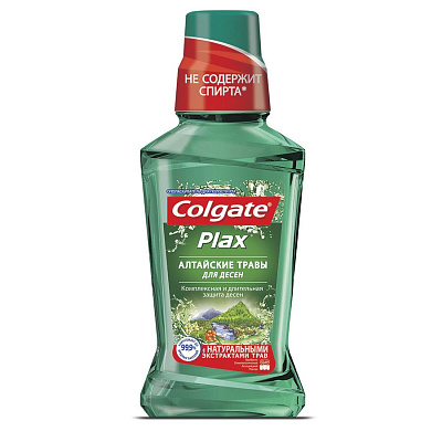 Ополаскиватель для полости рта Plax Алтайские травы Colgate, 250 мл