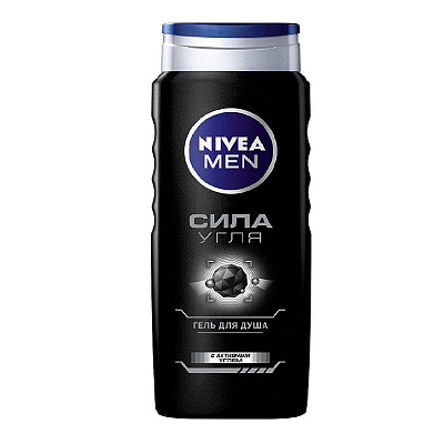 Гель для душа сила угля Nivea for Men, 250 мл