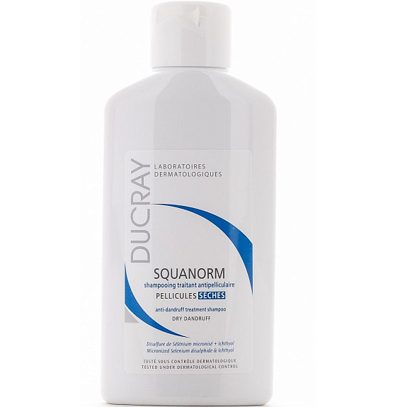Шампунь от сухой перхоти Squanorm Ducray, 200 мл
