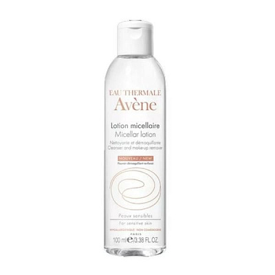 Мицеллярный лосьон для очищения кожи и удаления макияжа Avene, 100 мл