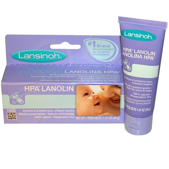 Крем для сосков Lanolin HPA Lansinoh, 40 мл