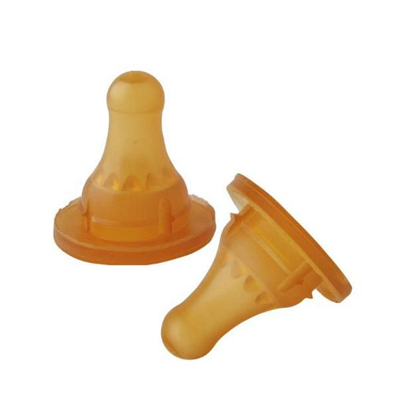 Соска латексная стандартного размера Курносики, 2 шт