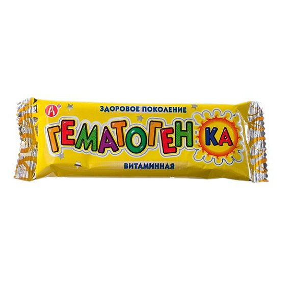 Витаминная гематогенка, 40 г.