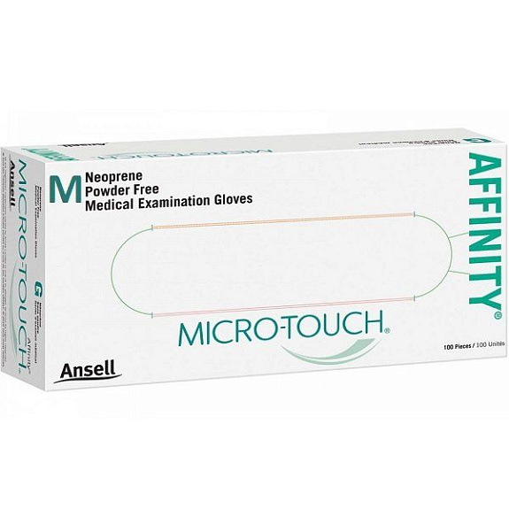 Нестерильные латексные смотровые перчатки Micro-Touch Ultra неопудренные размер M, 100 шт