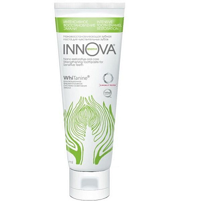 Зубная паста Innova Sensitive "Интенсивное восстановление эмали" для чувствительных зубов, 75 мл
