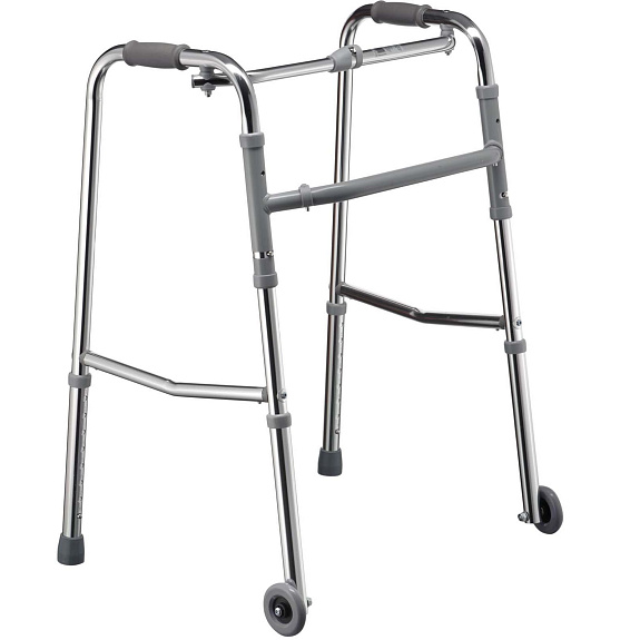 Опоры-ходунки складные с колесными опорами B.Well WR-221