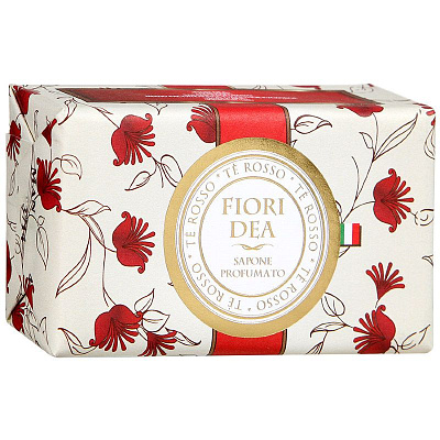 Мыло кусковое парфюмированное красный чай Fiori dea, 200 г