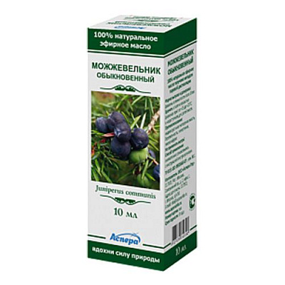 Эфирное масло можжевельник обыкновенный Аспера, 10 мл