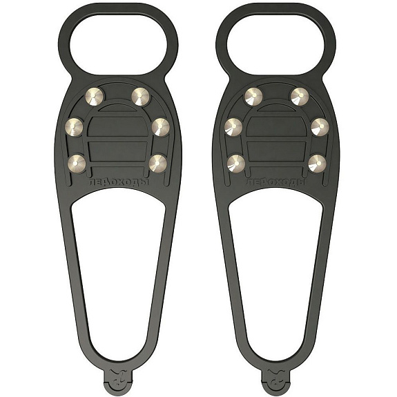 Ледоходы СТАНДАРТ 6х6 с нержавеющими шипами универсальный размер (35-45)