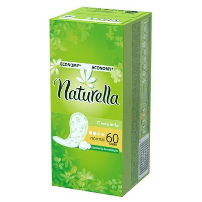 Прокладки ежедневные Normal Naturella, 60 шт